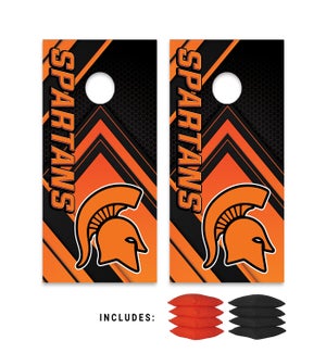 Solon Spartans Bag Boards Set With Bags